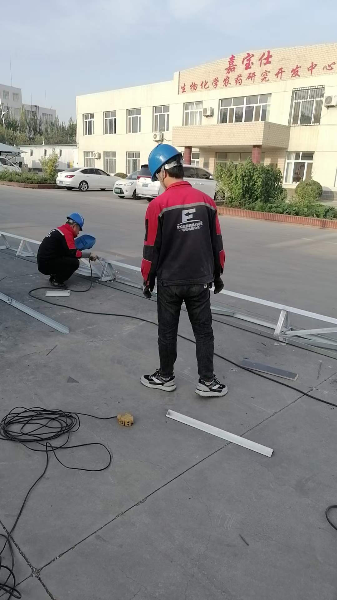 赤峰某化工厂自动化改造施工掠影